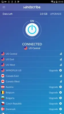 Windscribe android App screenshot 3